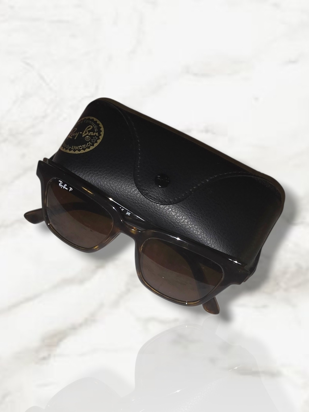 Ray-Ban Tortoiseshell Brown Sunglasses